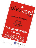 Aquamed Dive Card Basic